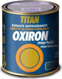 Titanlux Χρώμα Αντισκωριακό Oxiron Martele 0.75lt Azul Oscuro Σφυρήλατο