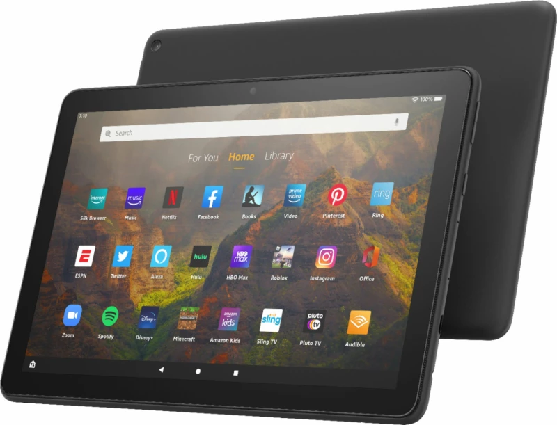 Amazon Fire HD 10 (2021) 10.1" Tablet με WiFi και Μνήμη 64GB Black
