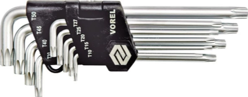 Vorel Σετ Torx 9τμχ