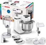 Bosch MUMS2EW30 Κουζινομηχανή 700W με Ανοξείδωτο Κάδο 3.8lt
