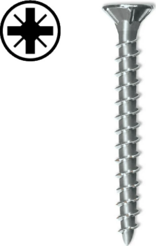 Νοβοπανόβιδες φρεζάτες 6x40 mm γαλβανιζέ 25τεμ