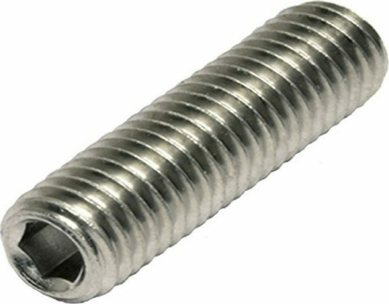 Βίδες allen ακέφαλες Inox A2 DIN916 12mm – 100 τεμάχια 12-x-35 - DIN916-12x35