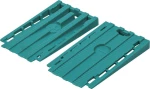 Wolfcraft Σφήνες Τοποθέτησης Laminate 40τμχ 6930000