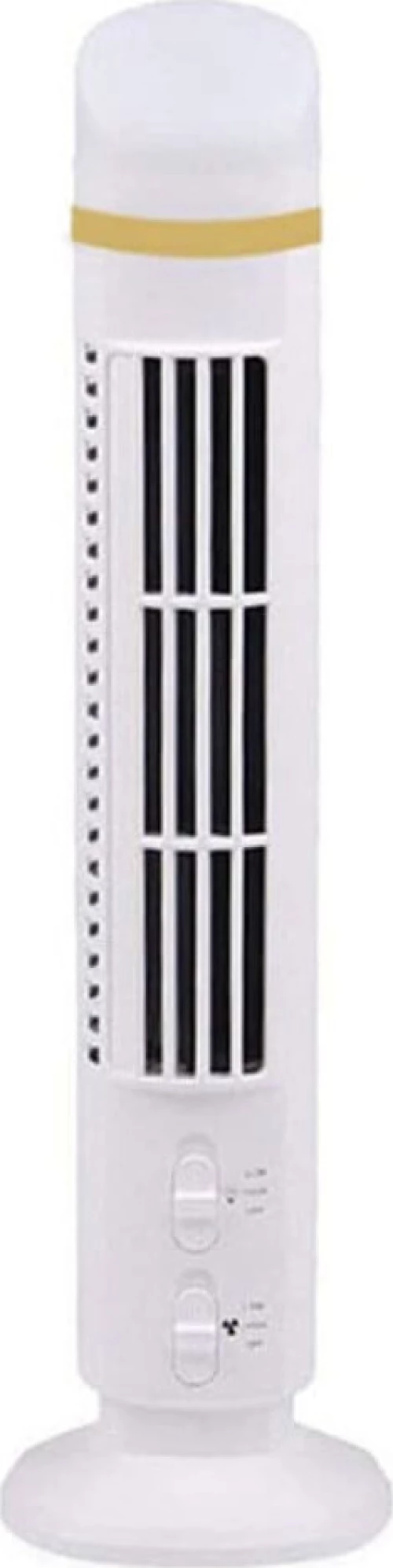 Φορητός Ανεμιστήρας Πύργος USB - Tower Fan Light 2 Speed