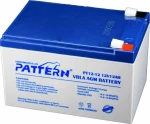 Pattern Battery Μπαταρία Μολύβδου 12V 12AH