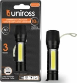 Uniross Φακός Επαναφορτιζόμενος Led 80lm FL013