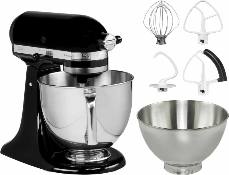 Kitchenaid Artisan Food Processor 4.8 L Black 300 W(5Ksm175Pseob)