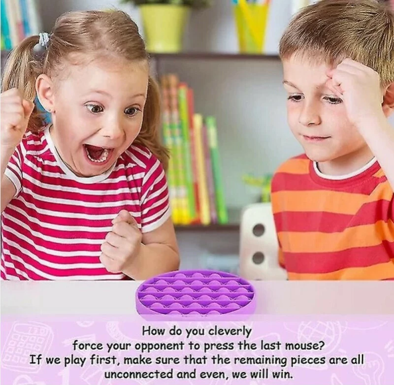 XD32348 Anti Stress Fidget Bubble Pop Αγχολυτικό Παιχνίδι Καρδιά RAINBOW