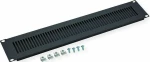 Roline 19” Rack Front Ventilation Panel 2U Metal RAL 9005 black (περιέχει 4 βίδες) 26.99.0320-10