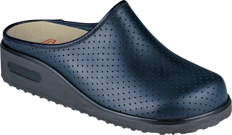 Berkemann Tec-Pro Thordu Δερμάτινο Unisex Σαμπό Μπλε
