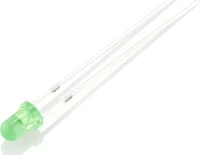 Led mini 3mm Πράσινο (OEM)