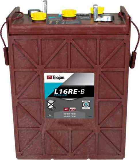 Μπαταρία Trojan L16RE-B 6V 370Ah