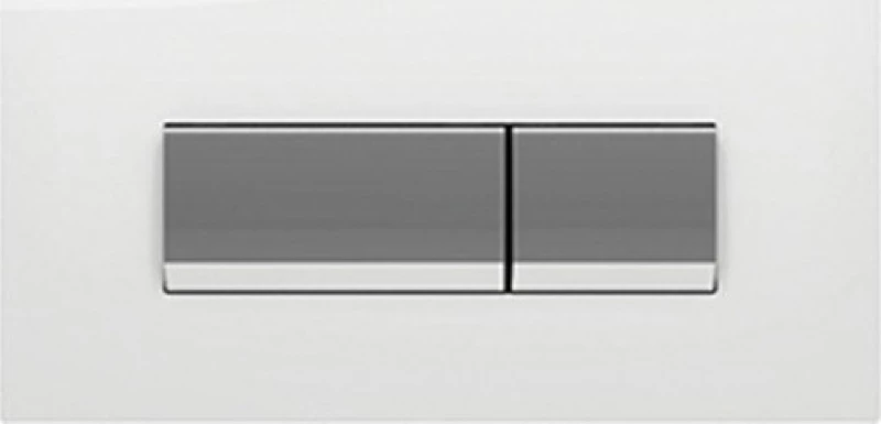 Wisa Πλακέτα χειρισμού Easy-Touch Λευκό Χρώμιο F390-300