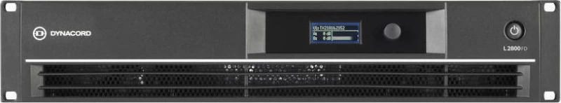 Dynacord L2800Fd Τελικός Ενισχυτής 2 X 1300 Watt Στα 4Ω Με Dsp
