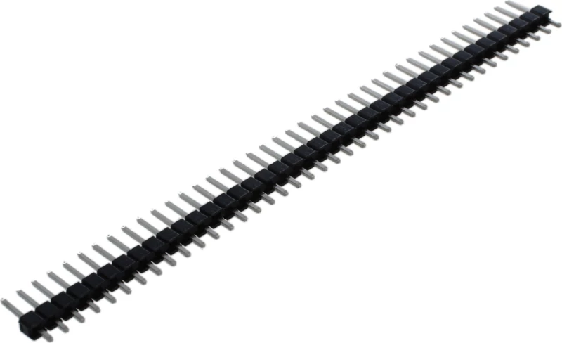 40-Pin Male Single Row 2.54mm Pin Header Strip for Arduino