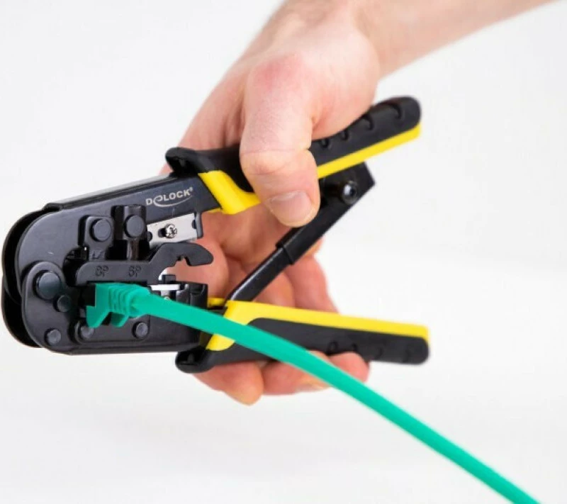 DeLock Εργαλείο Πτύχωσης RJ45/12/11 8+6+4P 90505
