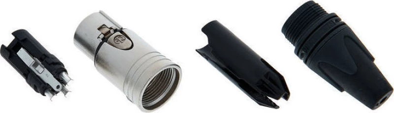 Neutrik XLR 3-pin female (NC3FXX)