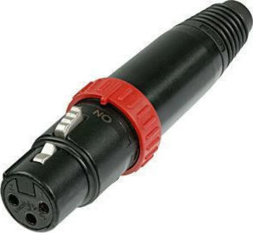 Neutrik XLR female (NC3FXS-B)