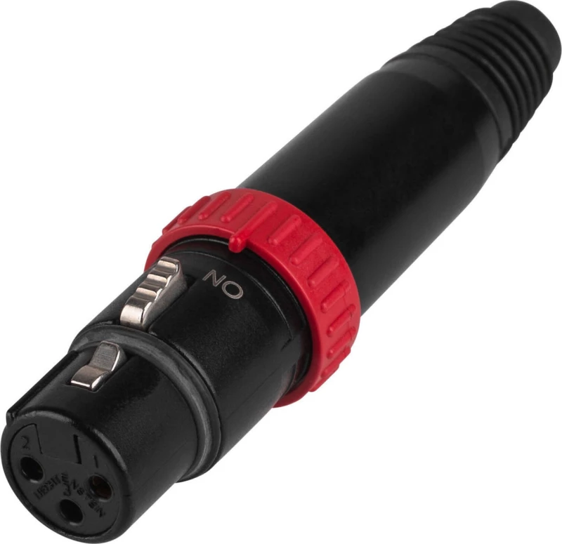 Neutrik XLR female (NC3FXS-B)