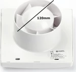 Dospel Rico 120 S 007-4201 Επιτοίχιος Εξαεριστήρας Μπάνιου 120mm Λευκός