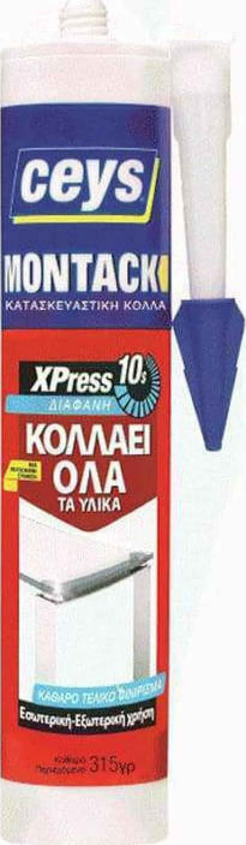 Ceys Κατασκευαστική Κολλά Montack Xpress 0.450kg