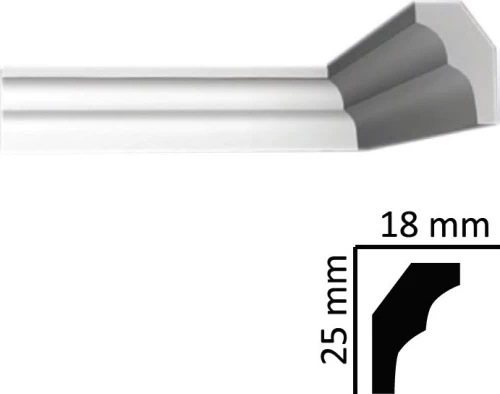 BOLSTON ΚΟΡΝΙΖΑ ΠΟΛΥΣΤΕΡΙΝΗΣ E25 2m