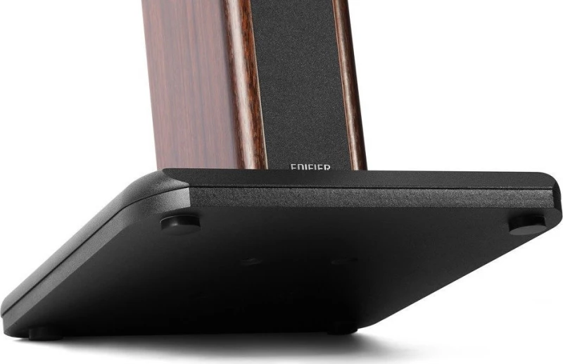 Edifier Βάσεις Ηχείων Δαπέδου S3000Pro Stands (Ζεύγος) σε Καφέ / Μαύρο Χρώμα