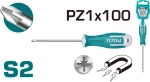 Total Κατσαβίδι Σταυρός PZ1x100mm BX-2155