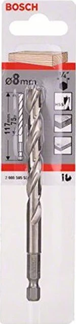 Bosch Τρυπάνι Ξύλου 8mm 2608595523