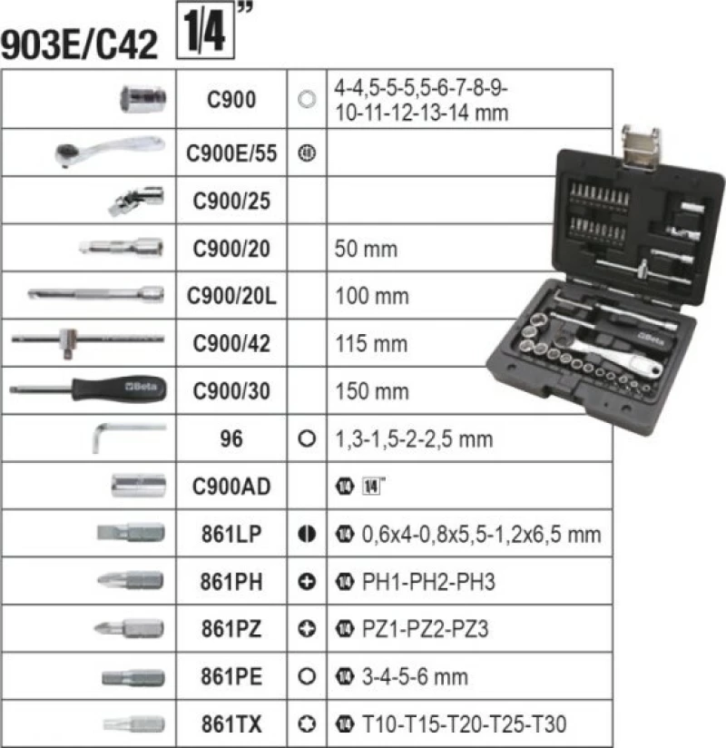 Beta 4300E/21 043002201 212τμχ