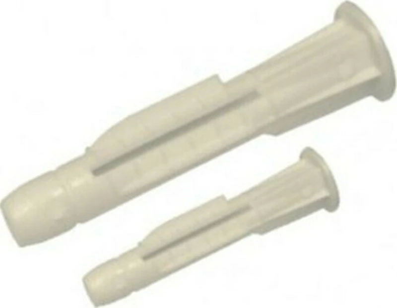 Hard Plast Ούπα Πλαστικό με Ροδέλα No6 0301.6 10τμχ