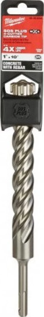 Milwaukee Τρυπάνι SDS-PLUS 4 Κοπών 16x210mm 4932352953 1τμχ