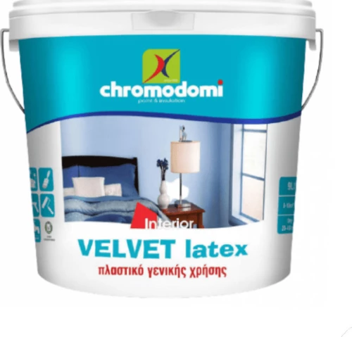 Χρωμοδομή Velvet Latex 3lt
