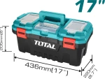 Total TPBX0171 Εργαλειοθήκη Χειρός Πλαστική 17"