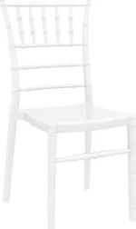 Καρέκλα Catering Πολυπροπυλενίου Chiaviari Glossy White 4τμχ
