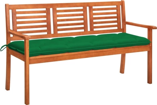 Παγκάκι 3061016 Καφέ - Πράσινο 150x60x89cm