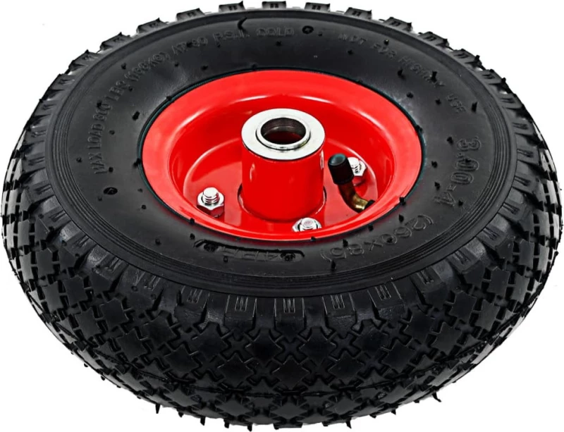 vidaXL Ρόδες για Καρότσια Μεταφοράς 2τμχ 3.00-4 (260x85) Καουτσούκ 142973