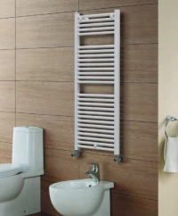 Deltacalor Basic Πετσετοκρεμάστρα Λευκή 770x400 356kcal/h