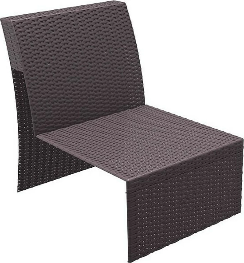 Καρέκλα Rattan Monaco Brown