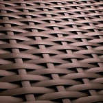 Καρέκλα Rattan Monaco Brown