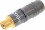 Hicon RCA female (HI-CF08-Blu)