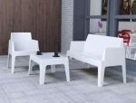 Καρέκλα Πολυπροπυλενίου Box White