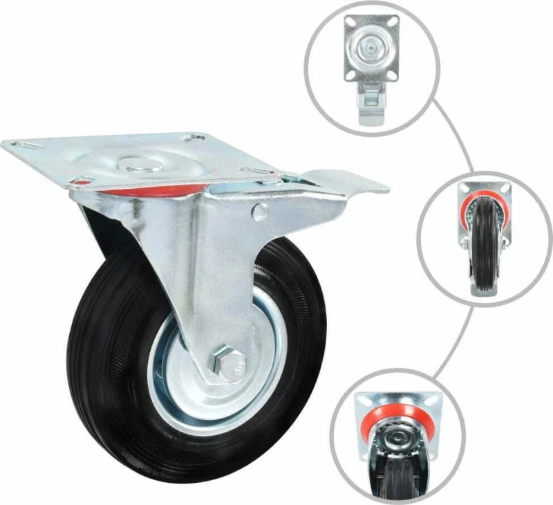 vidaXL Ρόδες Περιστρεφόμενες 125mm 32τμχ 277980