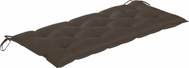 Παγκάκι 3063899 120x55x90cm Καφέ - Taupe
