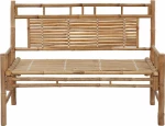 Παγκάκι 3063901 120x55x90cm Καφέ - Μπλε