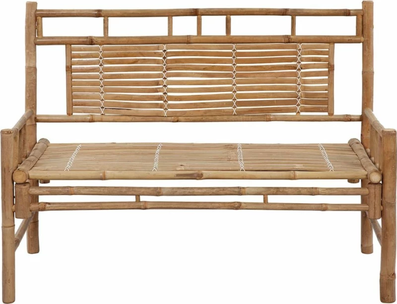 Παγκάκι 3063895 120x55x90cm Καφέ - Γαλάζιο