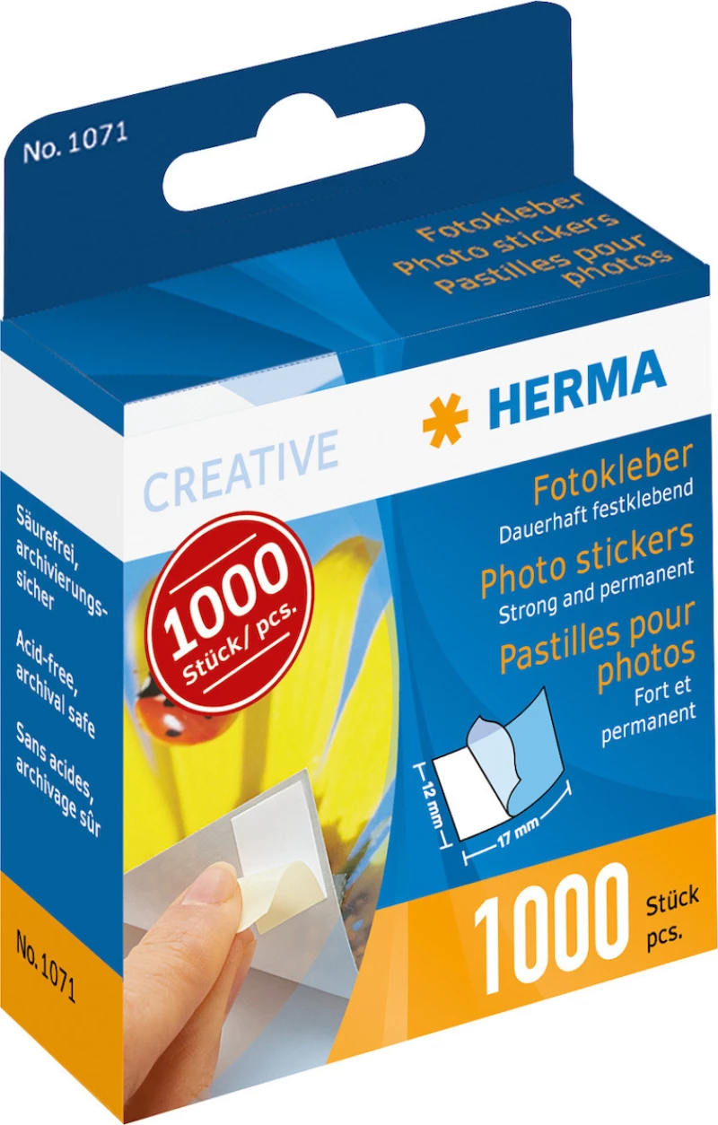 Herma Photo Stickers 1071 1000 φύλλα