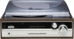 Denver VPR-190 Πικάπ με Ενσωματωμένα Ηχεία Καφέ