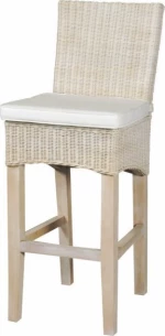 Σκαμπό Μπαρ Rattan 1418 WW