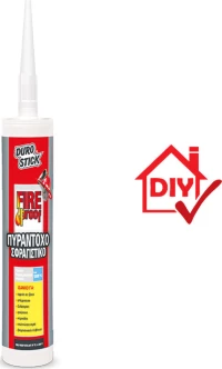 Durostick Fireproof Πυράντοχο Σφραγιστικό 1200°C 280ml